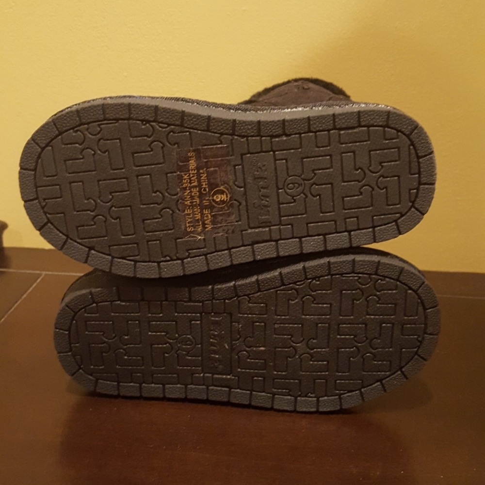 Girls LINK black boots size 9 NW0T - Picture 3 of 4